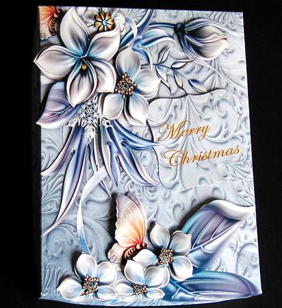 A4 Beautiful Bleu by Susan Lanceley