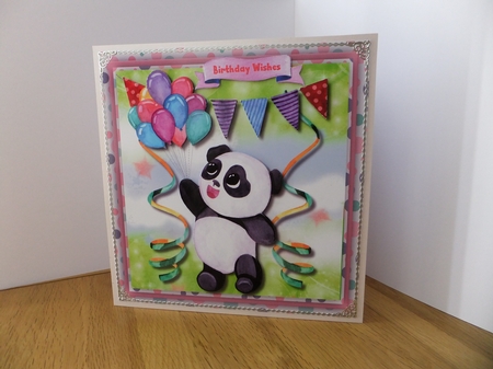 Pandas Birthday Wishes by Susan Lapornik