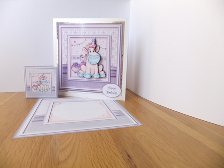 Unicorns Stay Safe Too Mini Kit by Susan Lapornik