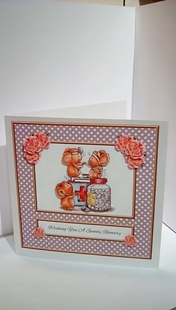Cute Critters - Speedy Recovery Card Four by Susan Lapornik