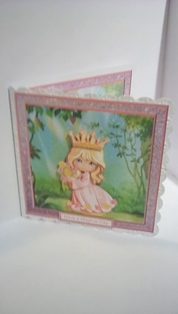 Little Princess  - mini kit & decoupage by Susan Lapornik