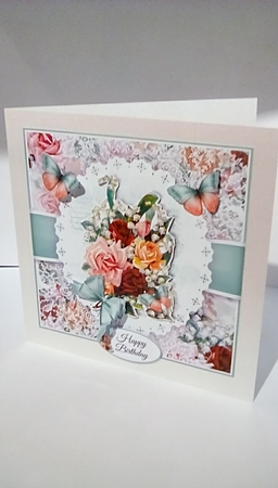 Vintage Floral 5 by Susan Lapornik