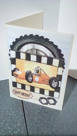 Racing Car Birthday by Susan Lapornik
