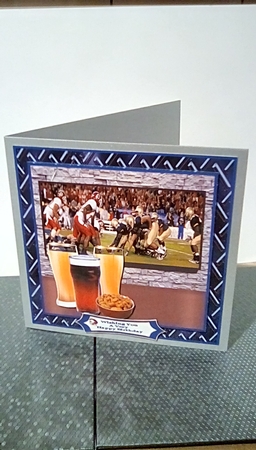 Watching American Football With Friends - 8x8 Mini Kit by Susan Lapornik