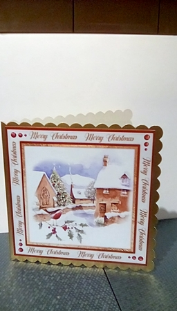 Beautiful Christmas Village  by Susan Lapornik