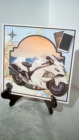 Motorbike Ride 2 Mini Kit by Susan Lapornik