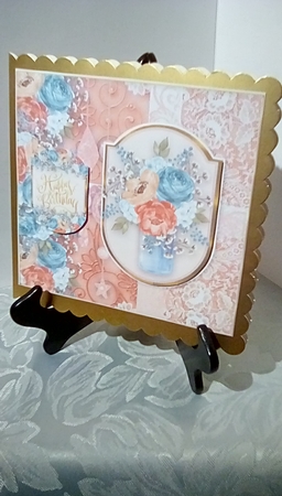 Happy Birthday say it with flowers by Susan Lapornik