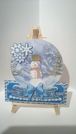 Frosty Snow Globe Mini Kit by Susan Lapornik