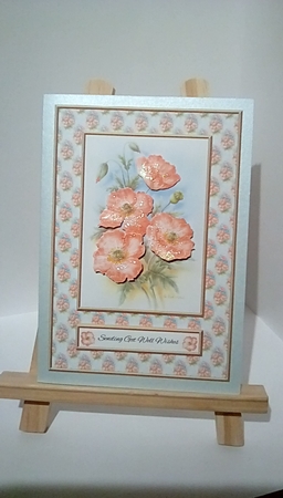 Get Well - Lovely Rob Pohl Watercolor Topper by Susan Lapornik