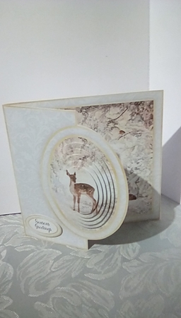Winter Half Front Card 5 by Susan Lapornik