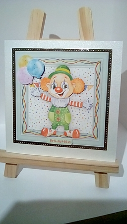 Jolly Clown 1 by Susan Lapornik