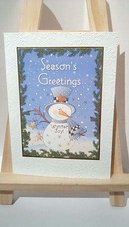 4 Christmas character toppers by Susan Lapornik