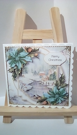 Double Mat Christmas Scenes Bumper Kit 3 by Susan Lapornik