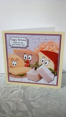 This is the cheesiest card I could find by Susan Lapornik