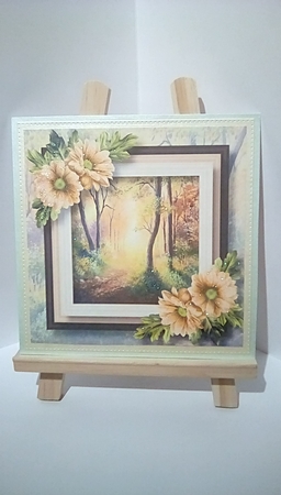 Gorgeous Autumn 2 8x8 by Susan Lapornik