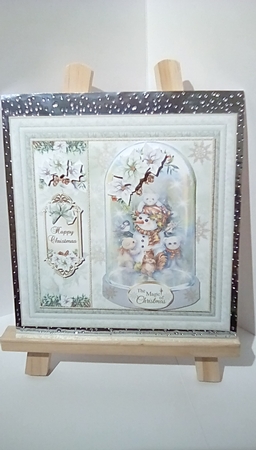 Christmas Glass Dome Mini Page Kit by Susan Lapornik