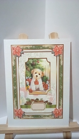 Christmas Presents under the Tree Decoupage Topper 2 by Susan Lapornik