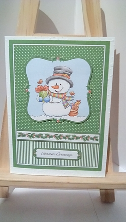Cute Critters Holiday Topper (Card Three) by Susan Lapornik