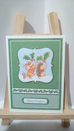 Cute Critters Holiday Topper (Card Six) by Susan Lapornik