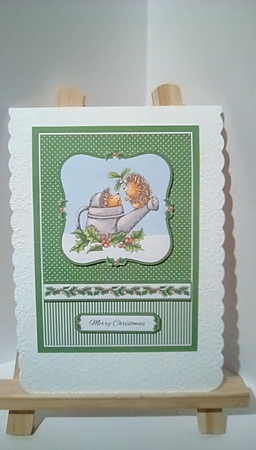 Cute Critters Holiday Topper (Card Eight) by Susan Lapornik