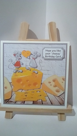 Cheesy Birthday by Susan Lapornik