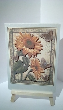 AUTUMN BUTTERFLY DECOUPAGE TOPPER by Susan Lapornik