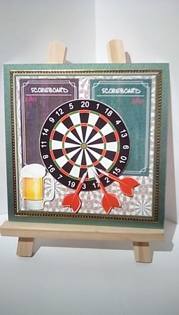 Darts at the Pub by Susan Lapornik