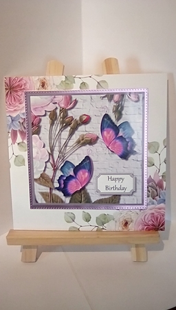 Flowers and Butterflies by Susan Lapornik