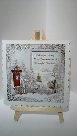 The Christmas Postbox Mini Kit by Susan Lapornik