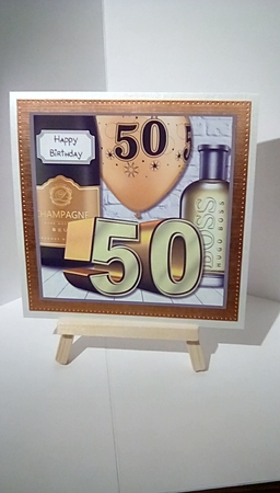 50th Birthday Male by Susan Lapornik