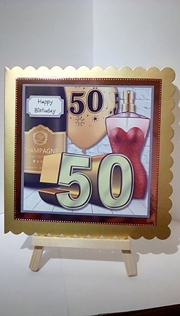 50th Birthday Female by Susan Lapornik