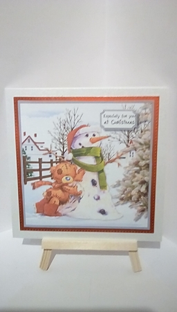 Tatty teddy and the snowman by Susan Lapornik