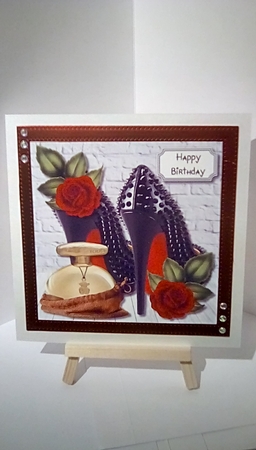 Shoes and roses by Susan Lapornik