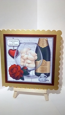 Forever Friends Anniversary or Engagement by Susan Lapornik