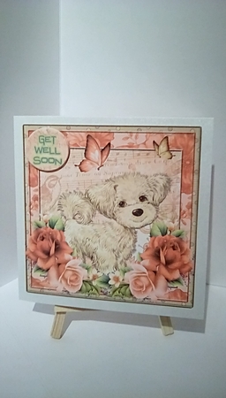 Cute Puppy Topper for lots of occasions #1 by Susan Lapornik