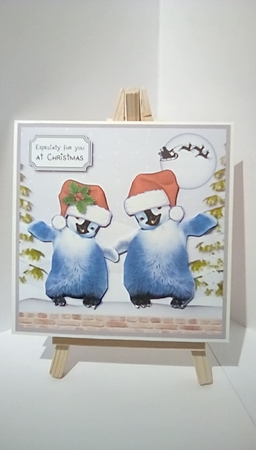 Christmas Penguin by Susan Lapornik
