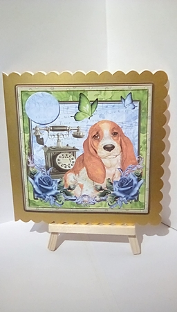 Cute Puppy Topper for lots of occasions #3 by Susan Lapornik