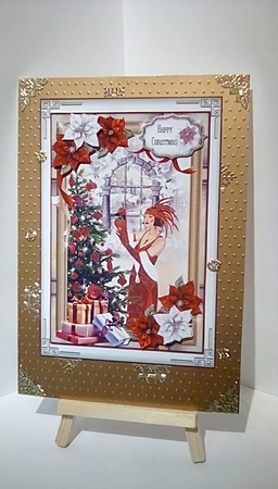 Bumper Kit of 4 Art Deco Festive A5 Mini Page Kits  by Susan Lapornik