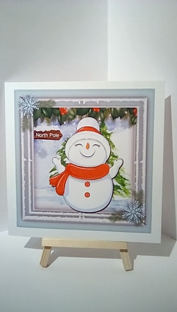 Happy  Snowman  by Susan Lapornik