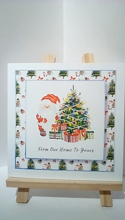 Merry Christmas Santa 4 by Susan Lapornik