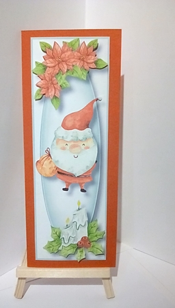 Jolly Santa by Susan Lapornik