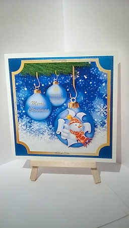 Bauble Burst - Snowman Surprise by Susan Lapornik