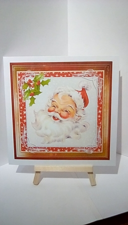 Jolly Santa by Susan Lapornik