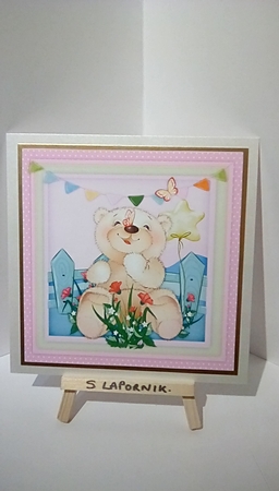 Bears Butterfly Play by Susan Lapornik