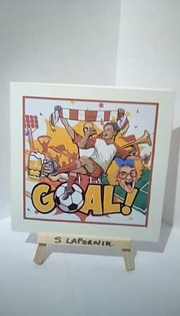 Its a goal! by Susan Lapornik
