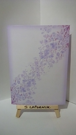 BLISSFUL BLOSSOMS A5 CU by Susan Lapornik