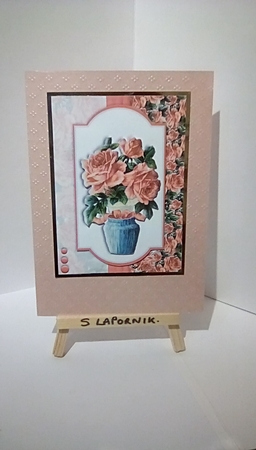 Simply Flowers Quick Card #1 by Susan Lapornik