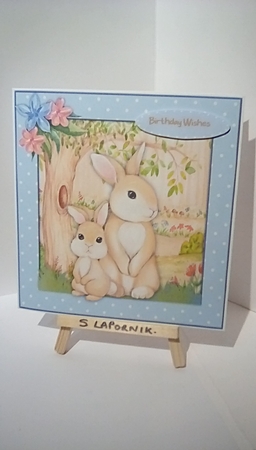 Gorgeous Bunny Love  by Susan Lapornik