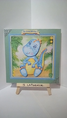 Gorgeous Dino  2 by Susan Lapornik