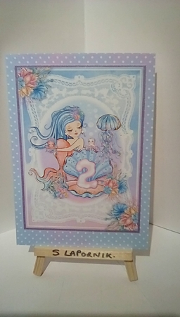 Mermaid and Lace 2 by Susan Lapornik